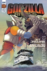 Variant Cover for Godzilla Rivals: Jet Jaguar vs. Megalon #1