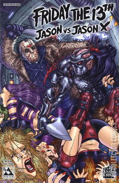 Variant Cover for Friday the 13th: Jason vs. Jason X #1