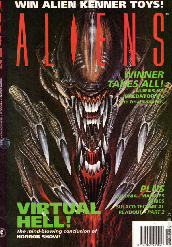 Cover art for Aliens #14