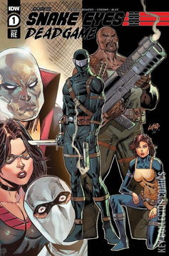 Variant Cover for Snake Eyes: Deadgame #1