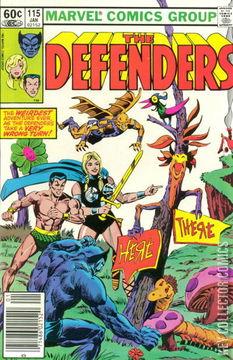 Variant Cover for Defenders #115