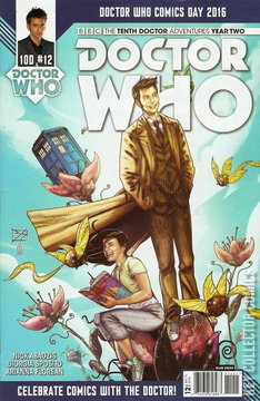Variant Cover for Doctor Who: The Tenth Doctor - Year Two #12