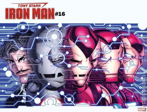 Variant Cover for Tony Stark: Iron Man #16