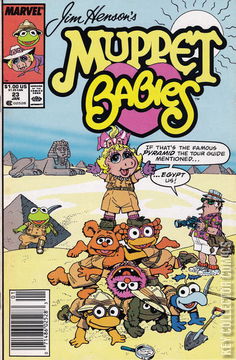 Variant Cover for Jim Henson's Muppet Babies #23