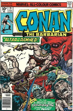Variant Cover for Conan the Barbarian #71