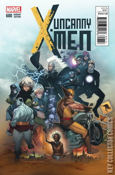Variant Cover for Uncanny X-Men #600