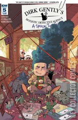 Cover for Dirk Gently's Holistic Detective Agency: A Spoon Too Short #5