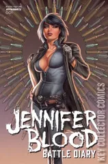 Cover for Jennifer Blood: Battle Diary #1