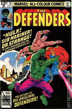 Variant Cover for Defenders #78