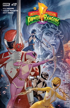 Variant Cover for Mighty Morphin Power Rangers #17