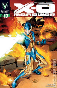 Variant Cover for X-O Manowar #17
