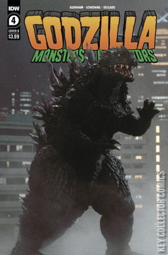 Variant Cover for Godzilla Monsters and Protectors #4
