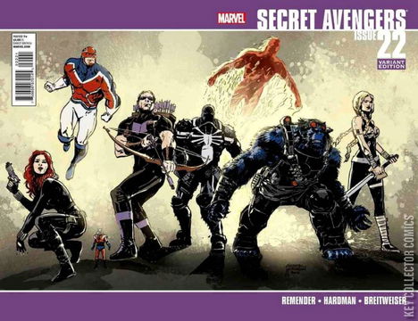 Variant Cover for Secret Avengers #22