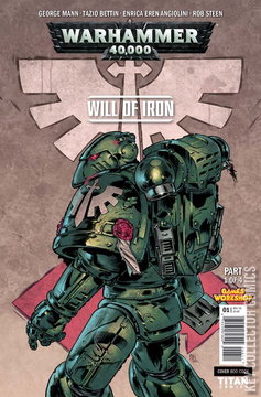 Variant Cover for Warhammer 40,000: Will of Iron #1