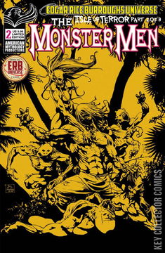 Variant Cover for Monster Men: Isle of Terror #2