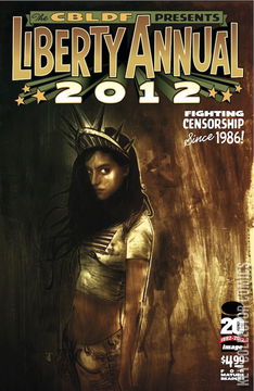 Variant Cover for CBLDF Presents Liberty Annual #2012
