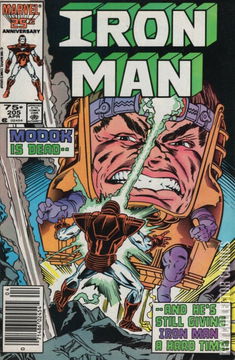 Variant Cover for Iron Man #205