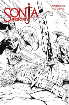 Variant Cover for Sonja Reborn #6