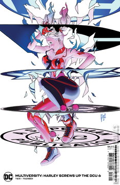 Variant Cover for Multiversity Harley Screws Up The DCU #6
