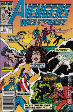 Variant Cover for West Coast Avengers #49