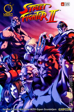 Variant Cover for Street Fighter II #6