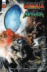 Variant Cover for Godzilla Rivals vs. Mothra #1