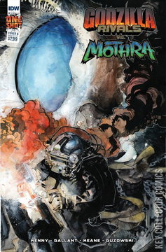 Variant Cover for Godzilla Rivals vs. Mothra #1