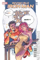 Cover for Invincible Iron Man #4