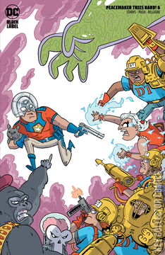 Variant Cover for Peacemaker: Tries Hard #6