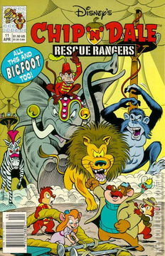 Variant Cover for Chip 'n' Dale: Rescue Rangers #11