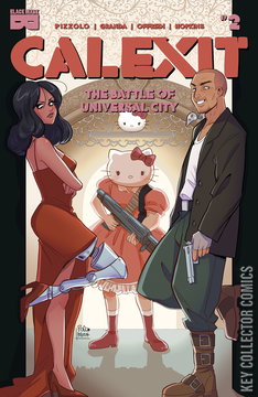 Variant Cover for Calexit: Battle of Universal City #2