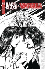 Variant Cover for Hack / Slash vs. Vampirella #2