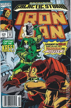 Variant Cover for Iron Man #279