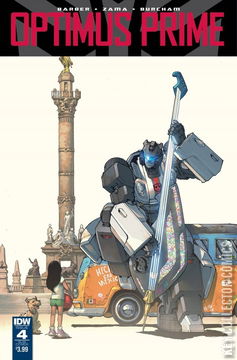 Variant Cover for Optimus Prime #4