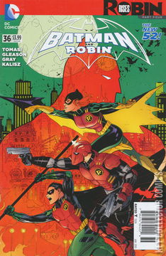 Variant Cover for Batman and Robin #36
