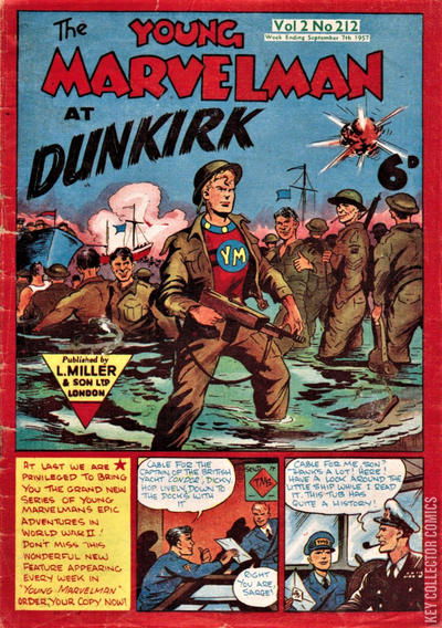 Cover art for Young Marvelman #212 