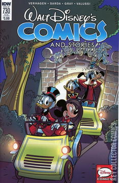 Variant Cover for Walt Disney's Comics and Stories #730