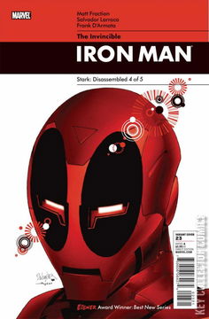 Variant Cover for Invincible Iron Man #23