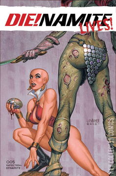 Variant Cover for Die!namite Lives #5