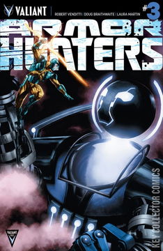 Variant Cover for Armor Hunters #3