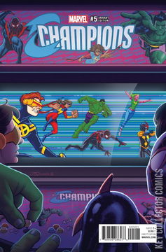Variant Cover for Champions #5