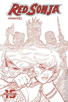 Variant Cover for Red Sonja #8
