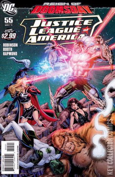 Variant Cover for Justice League of America #55