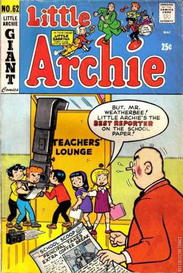Little Archie #62 Published November 1970 | Key Collect