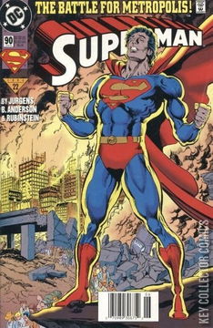 Variant Cover for Superman #90