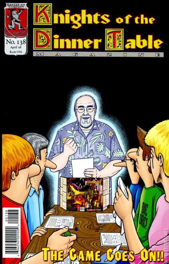 Cover art for Knights of the Dinner Table #138