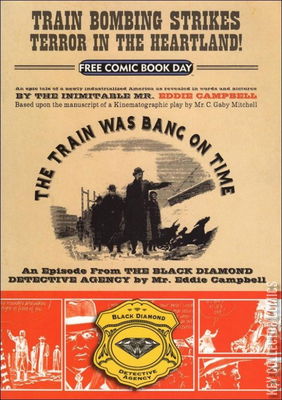 Free Comic Book Day 2007: Black Diamond Detective Agency - The Train Was Bang on Time