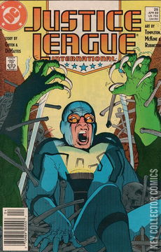 Variant Cover for Justice League International #25