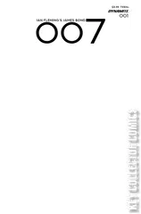 Variant Cover for 007 #1