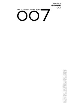 Variant Cover for 007 #1